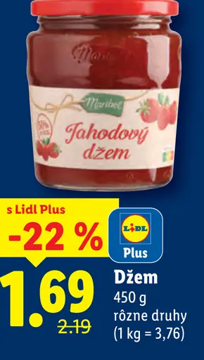 VitaFit Jahodový džem