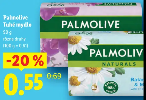 Palmolive tekuté mydlo rôzne druhy