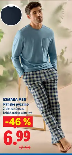 Es mara Men pánske pyžamo