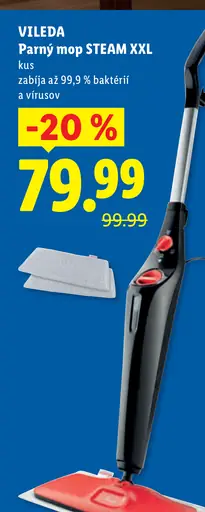 Vileda Parný mop STEAM XXL