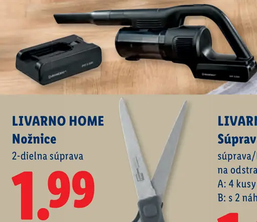 LIVARNO HOME nožnice
