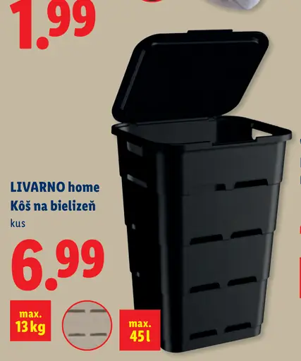 Livarno Home Kôš na bielizeň