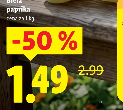 Biela paprika