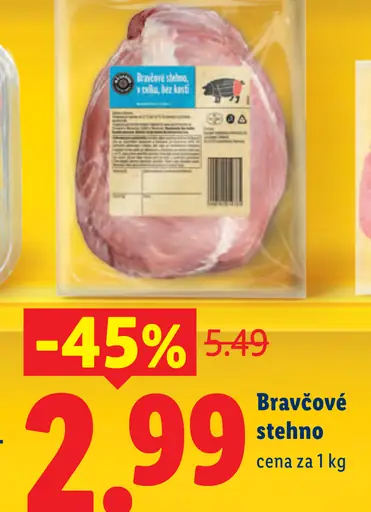 Údené bravčové stehno