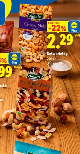 Alesto Kešu oriešky