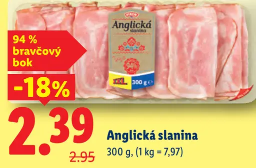 Pikok Anglická slanina
