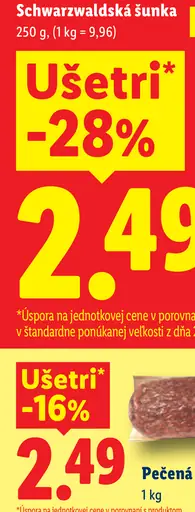 Dulano Schwarzwaldská šunka