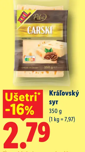 Pilos Kráľovský syr