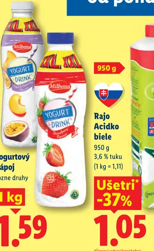 Rajo Ačidko biele