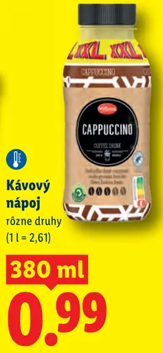 Milbona kávový nápoj