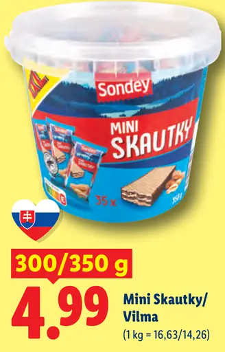 Sondey Mini Skautky / Vilma