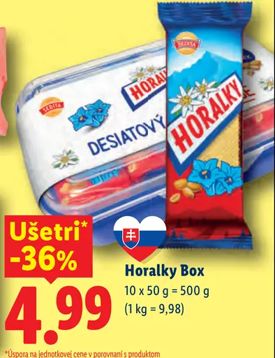 Sedita Horalky Box oblátky