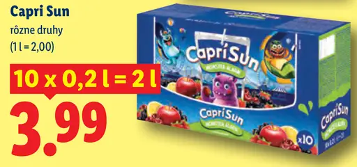 Capri-Sun nápoje