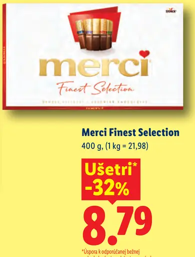 Merci Finest Selection bonboniéra