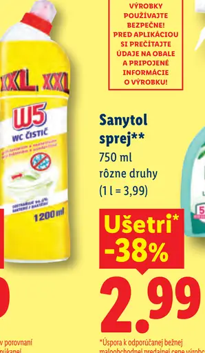 Sanytol dezinfekčný sprej, rôzne druhy