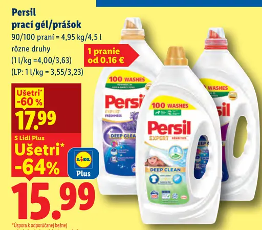 Persil prací gél