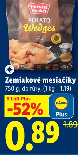 Harvest Basket zemiakové mesiačiky do rúry