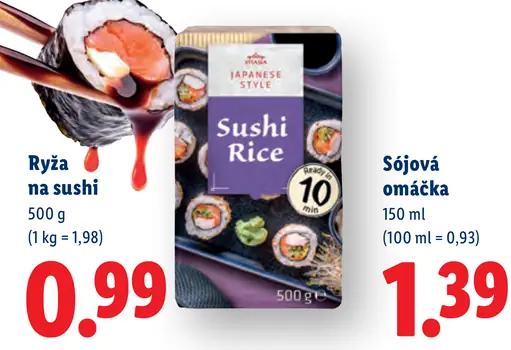 Vitasia Ryža na sushi