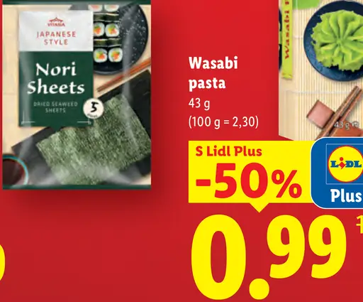 Vitasia Plátky morskej riasy Nori