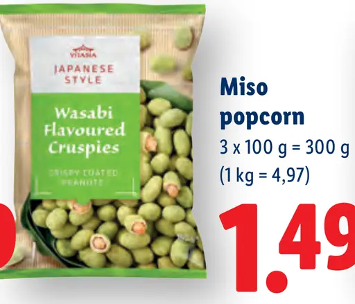 Vitasia Miso Popcorn