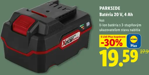 Parkside Batéria