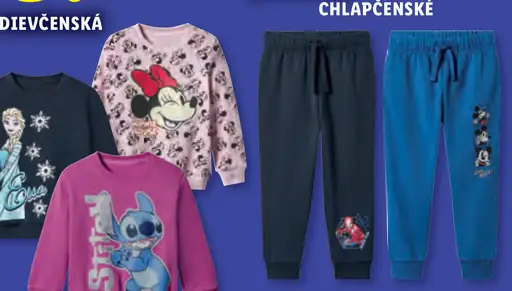 Chlapčenské tepláky