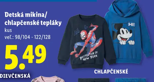 Detská mikina – dievčenské varianty