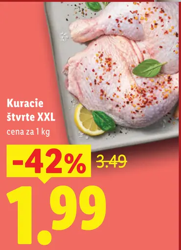 Kuracie štvrte XXL