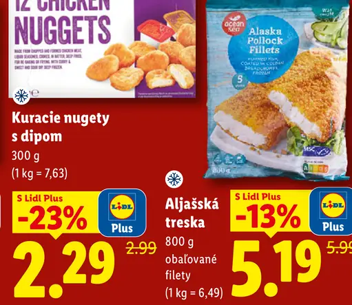 Kuracie nugety s dipom