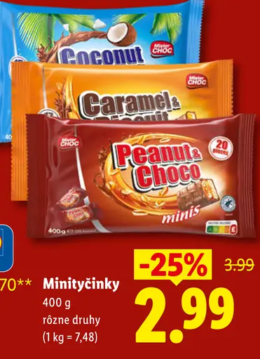 Mister Choc Minityčinky