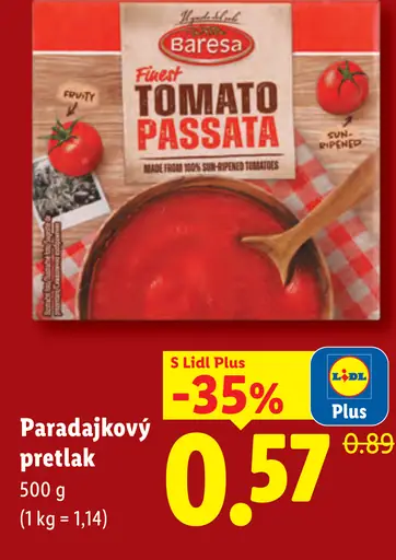 Baresa Paradajkový pretlak
