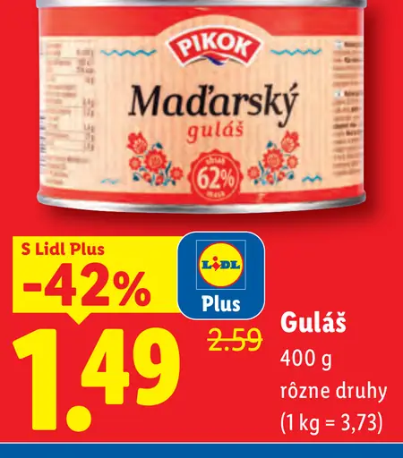 Pikok Maďarský guláš
