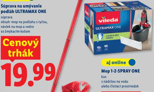 Vileda súprava na umývanie podláh Ultramax One