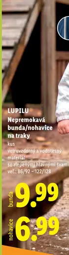 Lupilu nepremokavá bunda