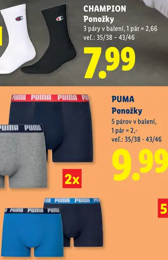 Champion ponožky