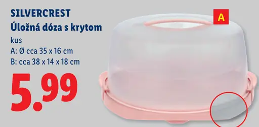 Silvercrest Úložná dóza s krytom – variant A