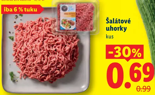 Mleté hovädzie mäso
