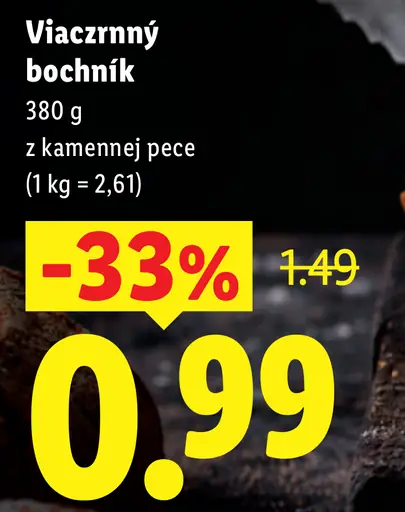 Driamo viaczrnný bochník z kamennej pece