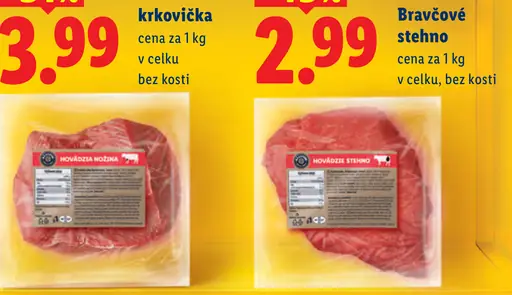 Mašiarová bravčová krkovička bez kosti v celku
