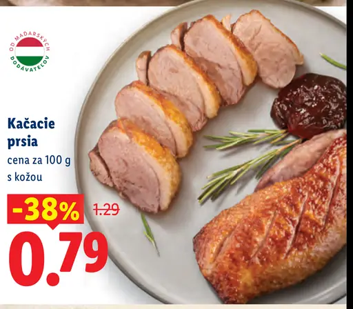 Kačacie prsia XXL s kožou