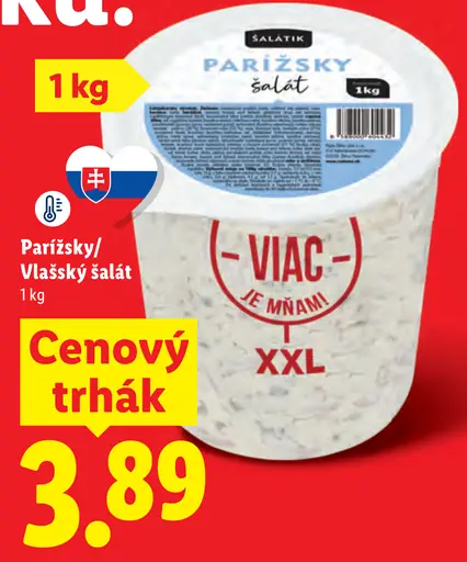 Parížsky šalát