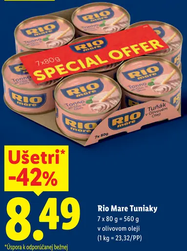 Rio Mare Filé z tuniaka v olivovom oleji