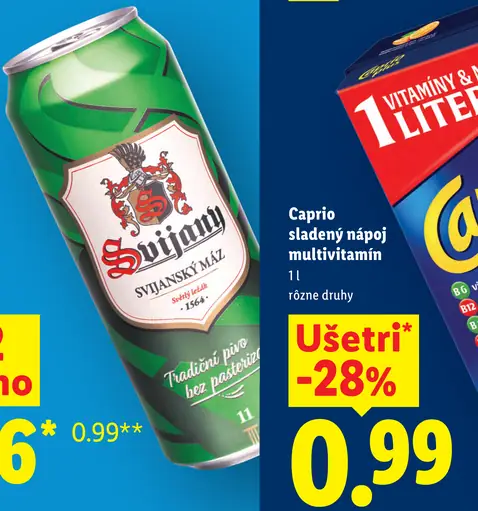 Svijany Máz svetlý ležiak plechovka