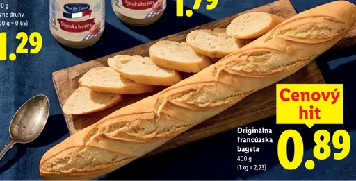 Originálna francúzska bageta