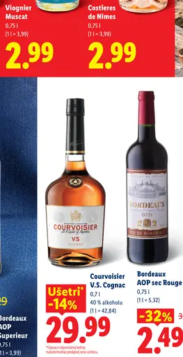 Courvoisier V.S. Cognac