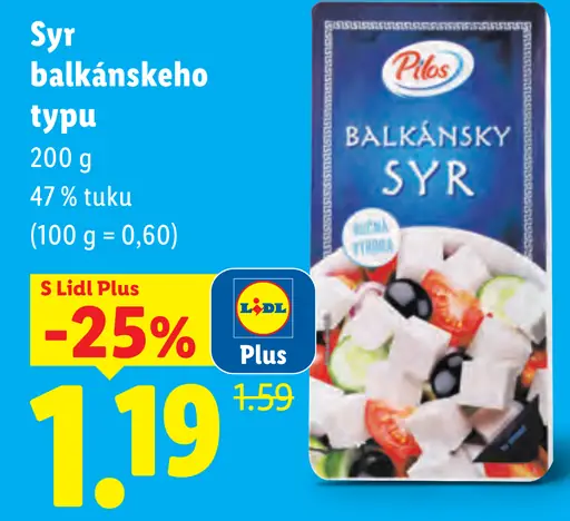 Pilos Syr balkánskeho typu