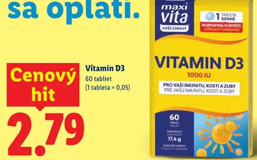 Maxi Vita Vitamín D3