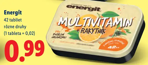 Energit Multivitamín rakytník