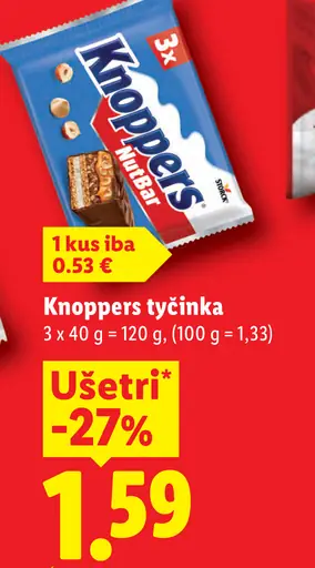 Knoppers tyčinka