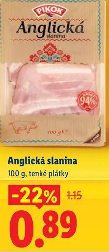 Pikok Anglická slanina